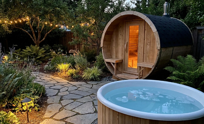 Fitting an Infrared Sauna Into a Small Backyard