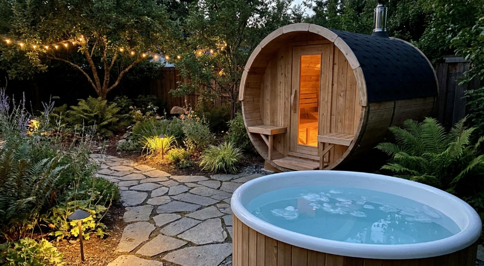 Fitting an Infrared Sauna Into a Small Backyard